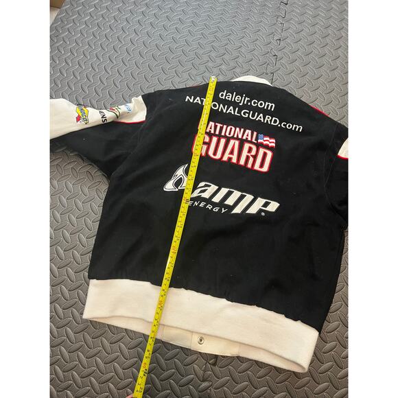 Chase Authentics Dale Earnhardt Jr NASCAR National‎ Guard Jacket Size Large - Picture 8 of 11